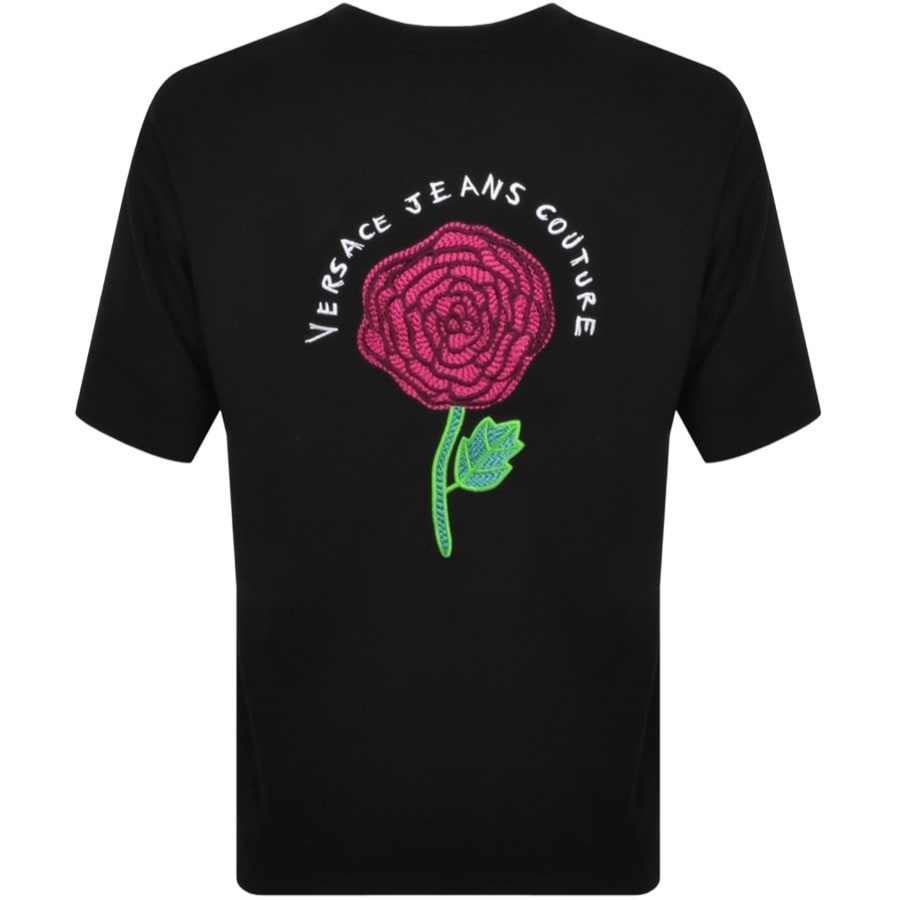 Versace Jeans Couture Logo T Shirt Black | Mainline Menswear